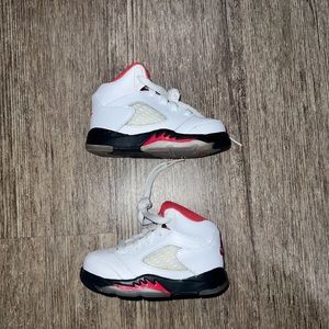Classic Air Jordan 5 Retro ‘Fire Red’ TD Size 5C